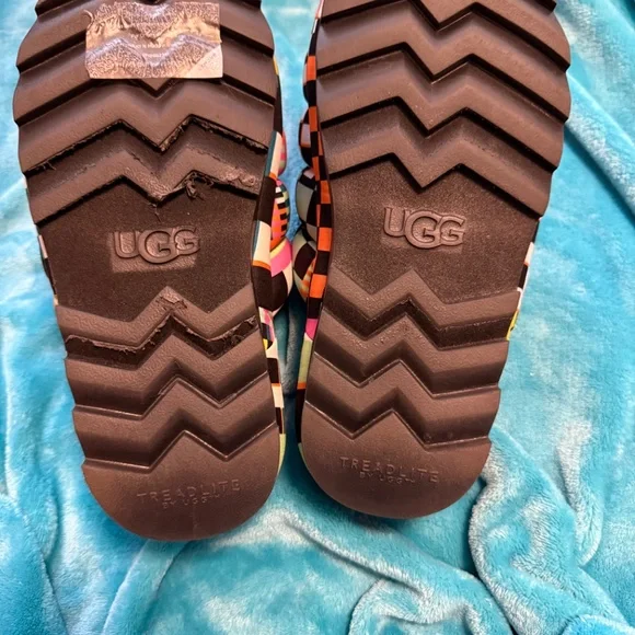 UGG W MAXI CHECKS SLUDE - Picture 4 of 7